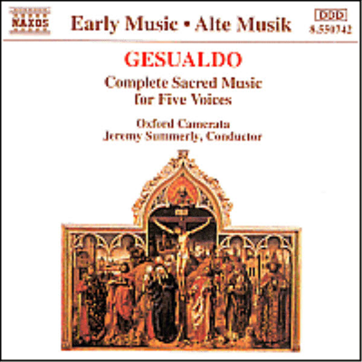 제수알도 : 종교 음악 전집 (Gesualdo : Complete Sacred Music)(CD) - Jeremy Summerly