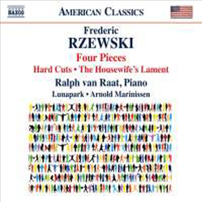 제프스키: 피아노 작품집 (Rzewski: Works for Piano)(CD) - Ralph van Raat