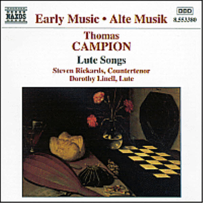 캠피언 : 류트 가곡집 (Campion : Lute Songs)(CD) - Steven Rickards