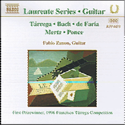 타레가, 바흐, 폰세, 매르츠 : 기타 작품집 (Tarrega, Bach, Ponce, Mertz : Guitar Recital)(CD) - Fabio Zanon