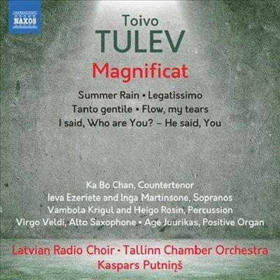 토이보 툴레브 : 합창음악 & 관현악 작품집 (Toivo Tulev: Magnificat)(CD) - Kaspars Putnins