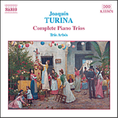 투리나 : 피아노 삼중주 전곡집 (Turina : Complete Music for Piano Trios)(CD) - Arbos Trio