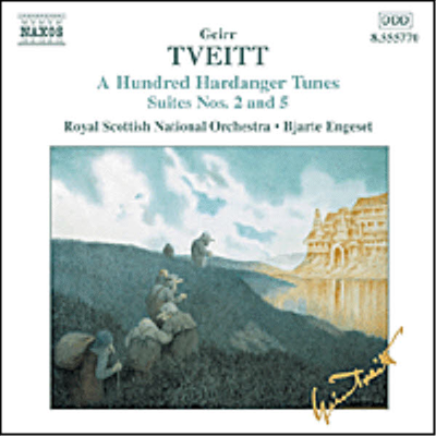 트베이트 : 하당게르의 백가지 정경 조곡 2, 5번 (Tveitt : A Hundred Hardanger Tunes - Suites Nos.2 & 5)(CD) - Bjarte Engeset