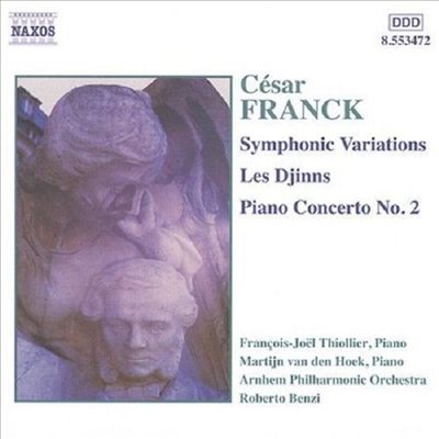 프랑크 : 교향적 변주곡, 귀신, 피아노 협주곡 2번 (Franck : Symphonic Variations, Les Djinns, Piano Concerto No.2 Op.11)(CD) - Francois-Joel Thiollier