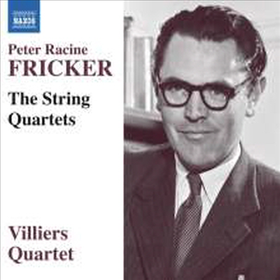 프리커: 현악 사중주 1번 - 3번 (Fricker: String Quartets Nos.1 - 3)(CD) - Villiers Quartet