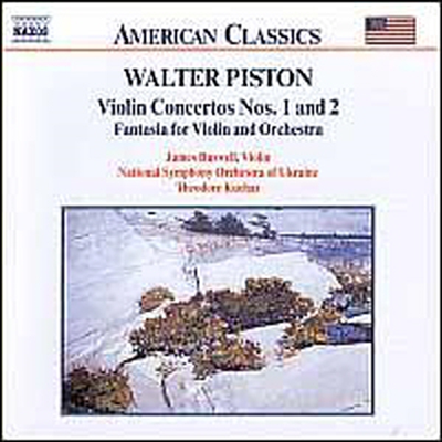 피스톤: 바이올린 협주곡 1, 2번, 환상 협주곡 (Piston: Violin Concerots Nos.1 &amp; 2, Fantasia Concertos)(CD) - James Buswell