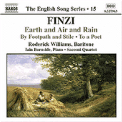 핀치 : 땅, 대기 그리고 비, 발자국과 오솔길, 시를 위하여 (Finzi : Earth and Air and Rain, To a Poet, By Footpath and Stile)(CD) - Sacconi Quartet