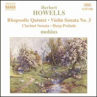 하우얼스: 랩소디 오중주, 바이올린 소나타 3번, 클라리넷 소나타, 하프 전주곡 (Howells: Rhapsodie Quintet, Violin Sonata No.3, Clarinet Sonata; Harp Prelude)(CD) - Alison Nicholls