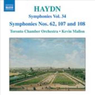 하이든 : 교향곡 62, 107 & 108번 (Haydn : Symphony No.62, 107 & 108)(CD) - Kevin Mallon