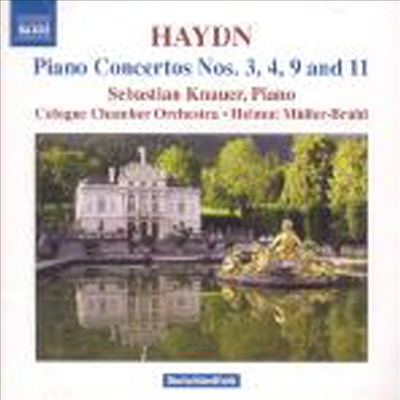 하이든 : 피아노 협주곡 3, 4, 9, 11번 (Haydn : Piano Concertos Nos.3, 4, 9 & 11)(CD) - Sebastian Knauer