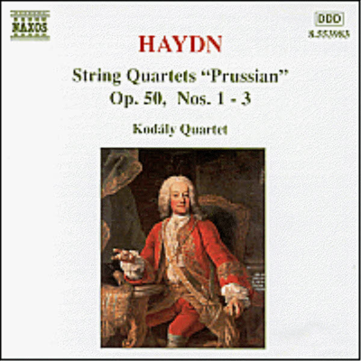하이든 : 현악 사중주 36-38번 (Haydn : String Quartets No.36-38 Op.50-1~3)(CD) - Kodaly Quartet