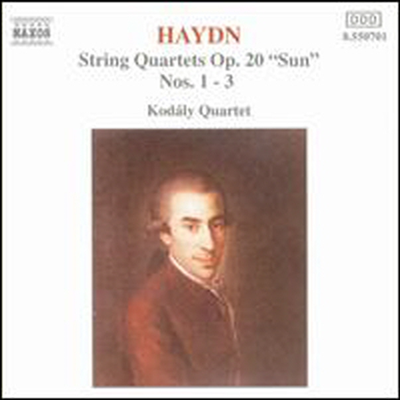 하이든: 현악 사중주 '태양' 1-3번 (Haydn: String Quartet Op.20 'Sun' No.1-3)(CD) - Kodaly Quartet