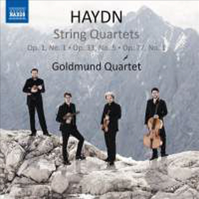 하이든: 현악 사중주 1번, 41번 & 81번 (Haydn: String Qurartets Nos.1, 41 & 81)(CD) - Goldmund Quartet