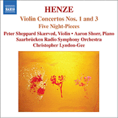 헨체 : 바이올린 협주곡 1, 3번, 5개의 밤 소품 (Henze : Violin Concerto No.1, No.3, Five Night-Pieces)(CD) - Peter Sheppard Skaerved