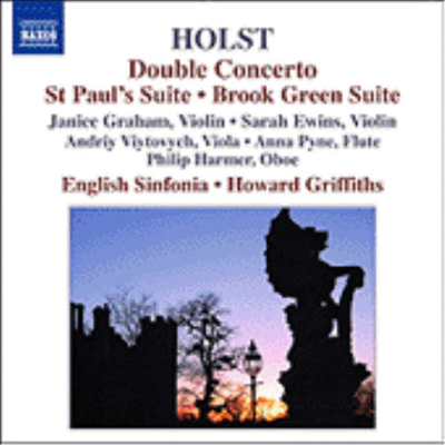 홀스트 : 두 대의 바이올린을 위한 협주곡, 세인트 폴 모음곡, 밤의 노래 (Holst : Double Concerto, St Paul's Suite, Brook Green Suite)(CD) - Howard Griffiths