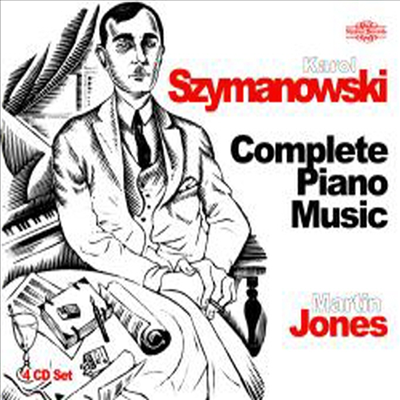 시마노프스키 : 피아노 작품 전곡집 (Szymanowski : Complete Piano Music) (4CD) - Martin Jones