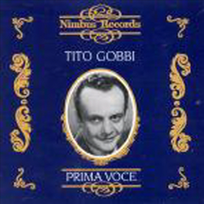 티토 곱비 오페라 아리아집 (CD) - Tito Gobbi