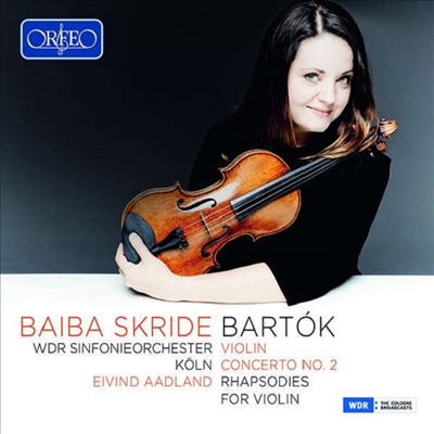 바르톡: 바이올린 협주곡 2번 (Bartok: Violin Concerto No.2)(CD) - Baiba Skride