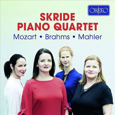 브람스, 말러 & 모차르트: 피아노 사중주 (Brahms, Mahler & Mozart: Piano Quartet)(CD) - Skride Piano Quartet