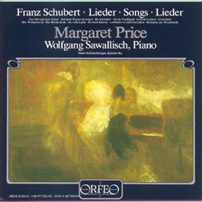 슈베르트 : 명 가곡집 (Schubert : Selected Songs)(CD) - Margart Price