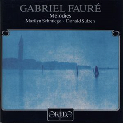 포레 : 가곡집 (Faure : Melodies)(CD) - Marilyn Schmiege