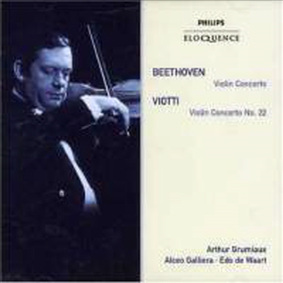 베토벤 : 바이올린 협주곡 Op.61 &amp; 비오티 : 바이올린 협주곡 22번 (Beethoven : Violin Concerto Op. 61 &amp; Viotti : Violin Concerto No. 22 G97)(CD) - Arthur Grumiaux