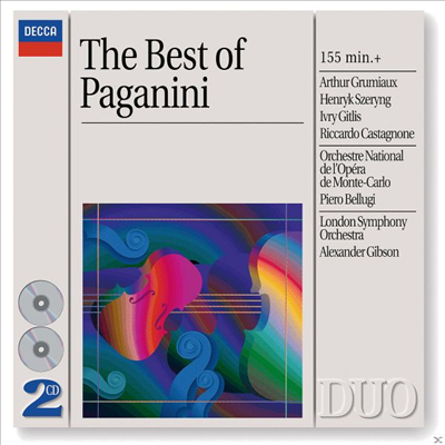 파가니니 명곡집 (Best Of Paganini) (2CD) - Arthur Grumiaux