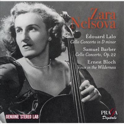 랄로 & 바버: 첼로 협주곡 (Lalo & Barber: Cello Concertos)(CD) - Zara Nelsova