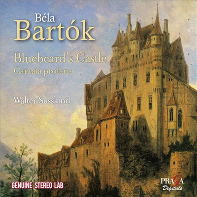 바르톡: 푸른 수엽 영주의 성 &amp; 프로파나 칸타타 (Bartok: Bluebeard&#39;s Castle &amp; Cantata Profana)(CD) - Walter Susskind