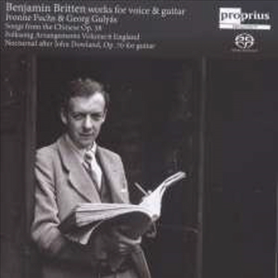 브리튼, 다우랜드: 성악과 기타반주 민요집 (Britten, Dowland - Works For Voice & Guitar) (SACD Hybrid) - Ivonne Fuchs