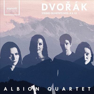 드보르작: 현악 사중주 8 &amp; 10번 (Dvorak: String Quartets Nos.8 &amp; 10)(CD) - Albion Quartet
