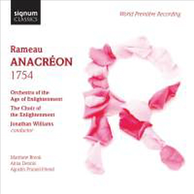라모: 아나크레온 1754 (Rameau: Anacreon)(CD) - Jonathan Williams