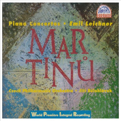 마르티누: 피아노 협주곡 1-5번 (Martinu: Piano Concerto No.1-5) (2CD) - Emil Leichner