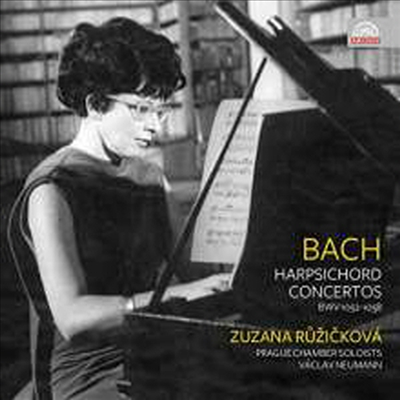 바흐: 하프시코드 협주곡집 (Bach: Harpsichord Concertos Nos.1 - 7) (2CD) - Zuzana Ruzickova