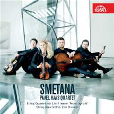 스메타나: 현악 사중주 1번 &#39;나의 인생&#39; (Smetana: String Quartets Nos.1 &#39;From My Life&#39; &amp; 2)(CD) - Pavel Haas Quartet