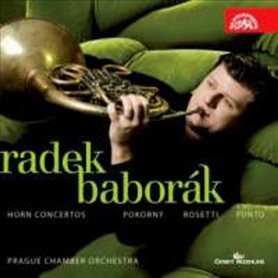 포코르니 : 호른 협주곡, 로제티 : 호른 협주곡 E플랫장조, D단조 & 푼토-슈티히 : 호른 협주곡 5번 (CD) - Radek Baborak