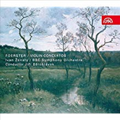 푀르스터 : 바이올린 협주곡 1번 C단조 & 2번 D단조 (Foerster : Violin Concerto)(CD) - Ivan Zenaty