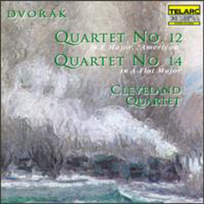 드보르작 : 현악 사중주 12 &#39;아메리칸&#39;, 14번 (Dvorak: String Quartets Nos.12 &#39;American&#39; &amp; 14)(CD) - Cleveland Quartet