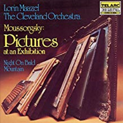 무소르그스키 : 전람회의 그림, 민둥산의 하룻밤 (Mussorgsky : Pictures At An Exhibition, Night On A Bare Mountain)(CD) - Lorin Maazel