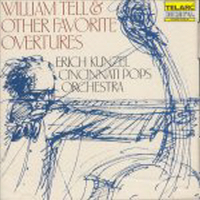 윌리엄 텔 - 유명서곡 모음집 (William Tell &amp; Other Favorite Overtures)(CD) - Erich Kunzel