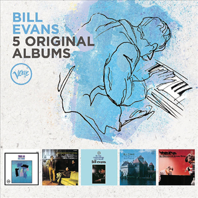 Bill Evans - 5 Original Albums (With Full Original Artwork) 5 Original Albums (With Full Original Artwork) (5CD Box Set)