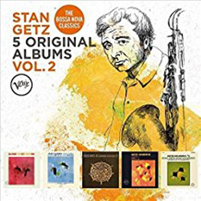 Stan Getz - 5 Original Albums Vol.2 (5CD)(Boxset)