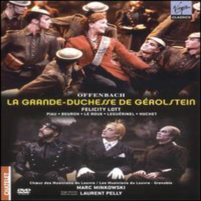 오펜바흐 : 위대한 제롤슈타인 공작부인 (Offenbach : La Grande-Duchesse De Gerolstein) (지역코드1)(한글무자막)(2DVD) - Felicity Lott