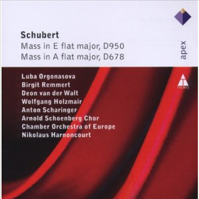 슈베르트: 미사 5, 6번 (Schubert: Masses 5, D678 & 6, D950) (2CD) - Nikolaus Harnoncourt