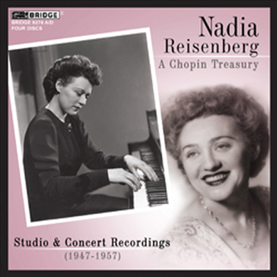 나디아 라이젠베르크 - 쇼팽 명연집 (1947-1957년 스튜디오 및 콘서트 레코딩) - Nadia Reisenberg