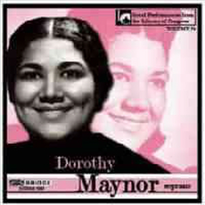 소프라노 도로시 메이노 (Dorothy Maynor)(CD) - Dorothy Maynor