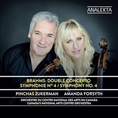 브람스: 이중 협주곡, 교향곡 4번 (Brahms: Double Concerto, Symphony No.4)(CD) - Pinchas Zunerman