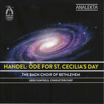 헨델: 성 세실리아의 축일 송가 (Handel: Ode For St.Cecilia's Day)(CD) - Greg Funfgeld