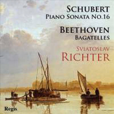 슈베르트: 피아노 소나타 D.845 &amp; 베토벤: 바가텔 (Schubert: Piano Sonata No.16 D.845 &amp; Beethoven: Bagatelle)(CD) - Sviatoslav Richter