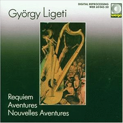 리게티 : 레퀴엠, 아방튀르, 누벨 아방튀르 (Ligeti : Requiem, Aventures, Nouvelles Aventures)(CD) - Michael Gielen